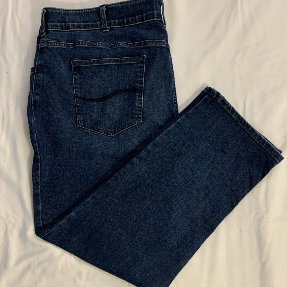 Lee Regular Fit Straight Leg Mid-Rise Flex Motion Women’s Jeans